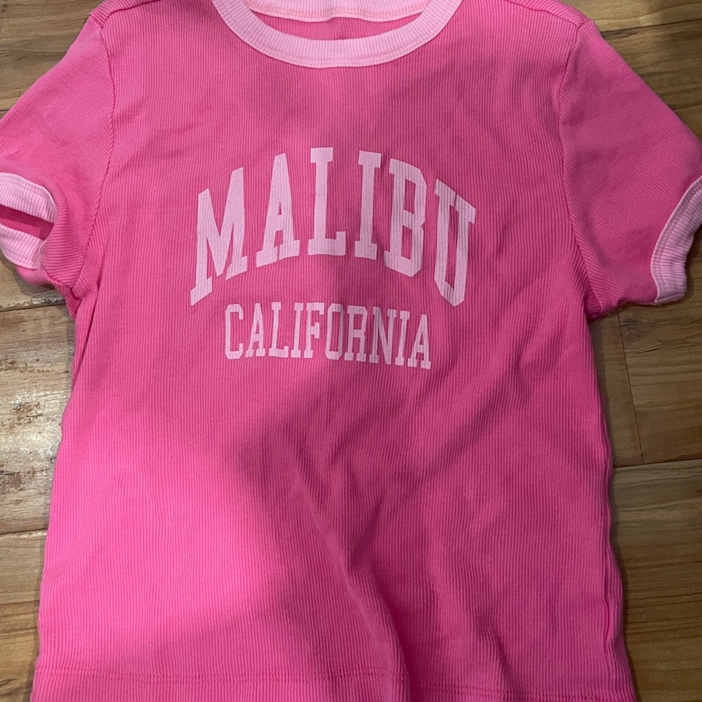 Small pink shirt